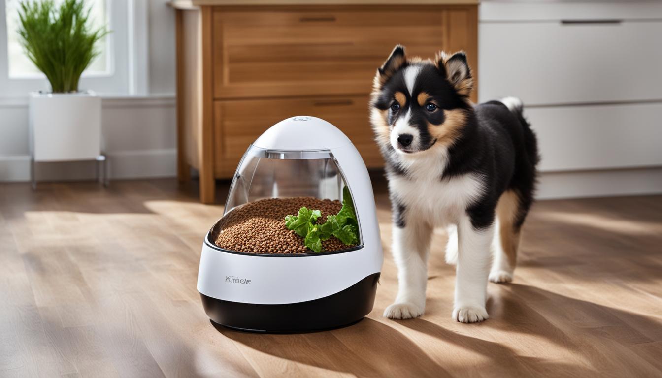Automated Dog Feeders for Puppies