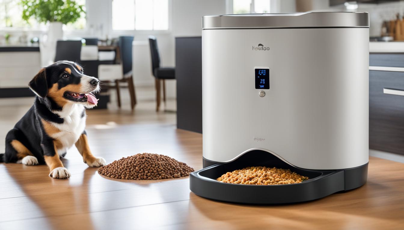 Automated Dog Feeders with Meal Recording