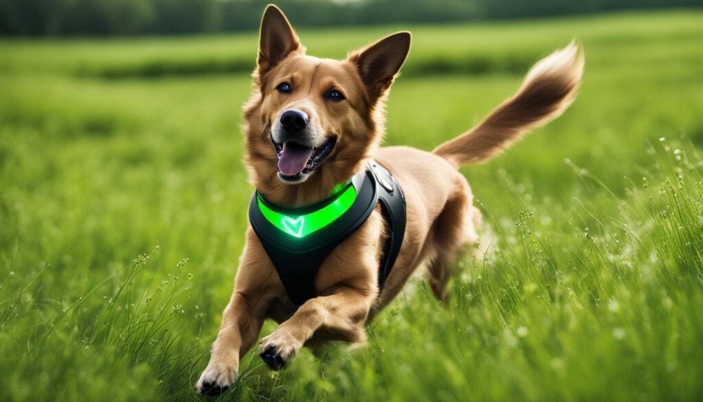 Connected Dog Collar with AI Technology