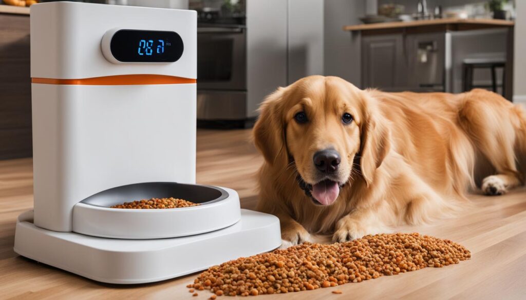 automated dog feeder