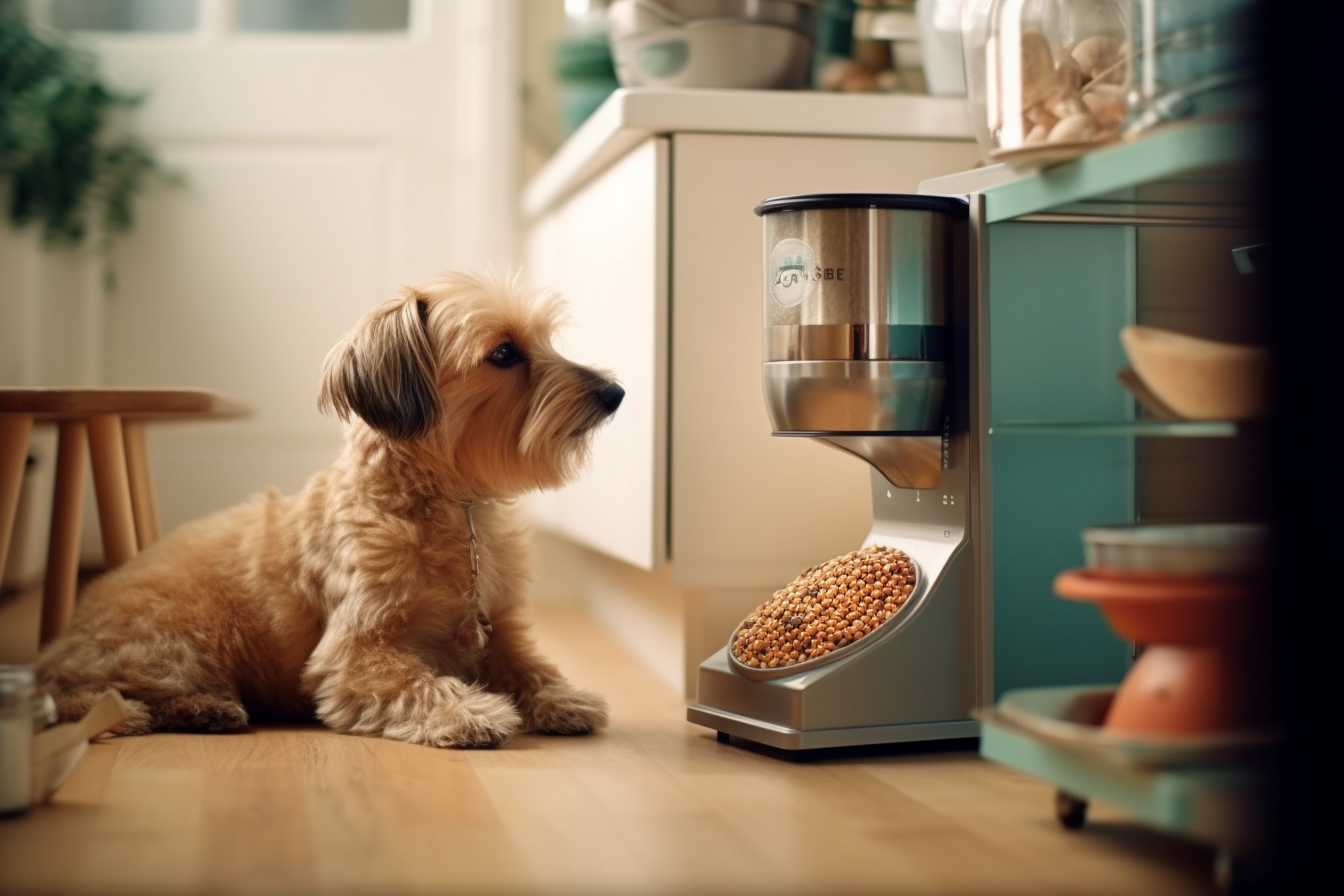 easy to clean automated dog feeders