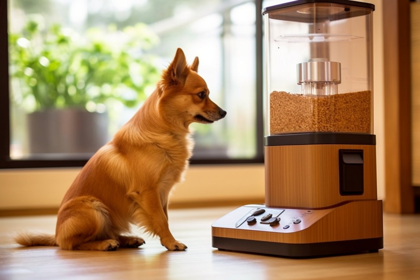high capacity automated dog feeders