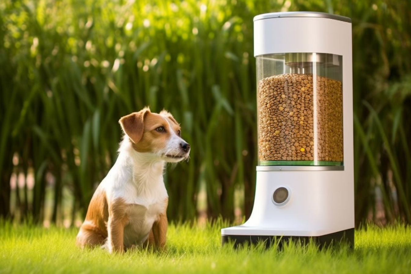 outdoor automated dog feeders