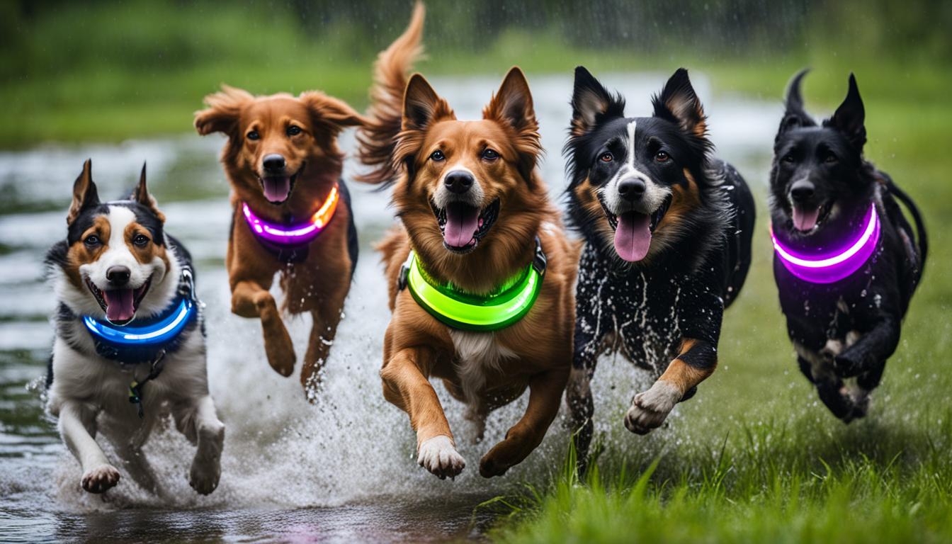 waterproof smart dog collars