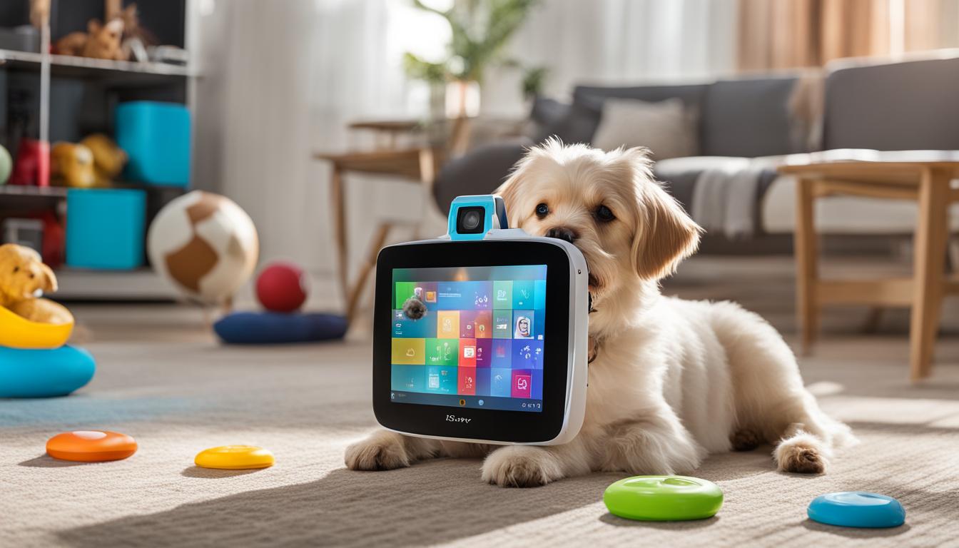 Dog Cameras with Interactive Games