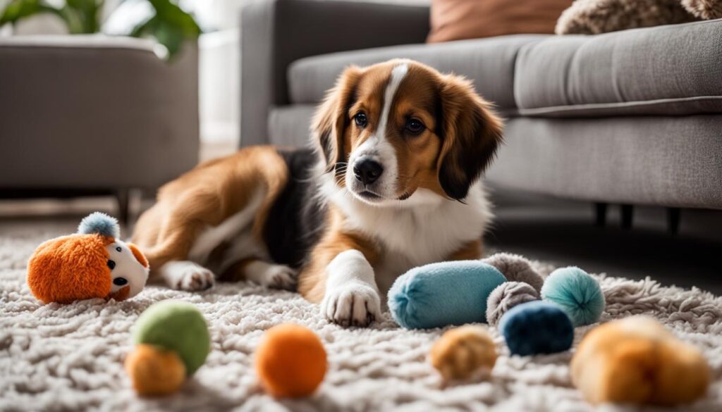 Interactive Plush Dog Toys