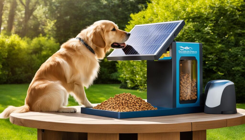 Whistle Solar-Powered Dog Treat Dispenser