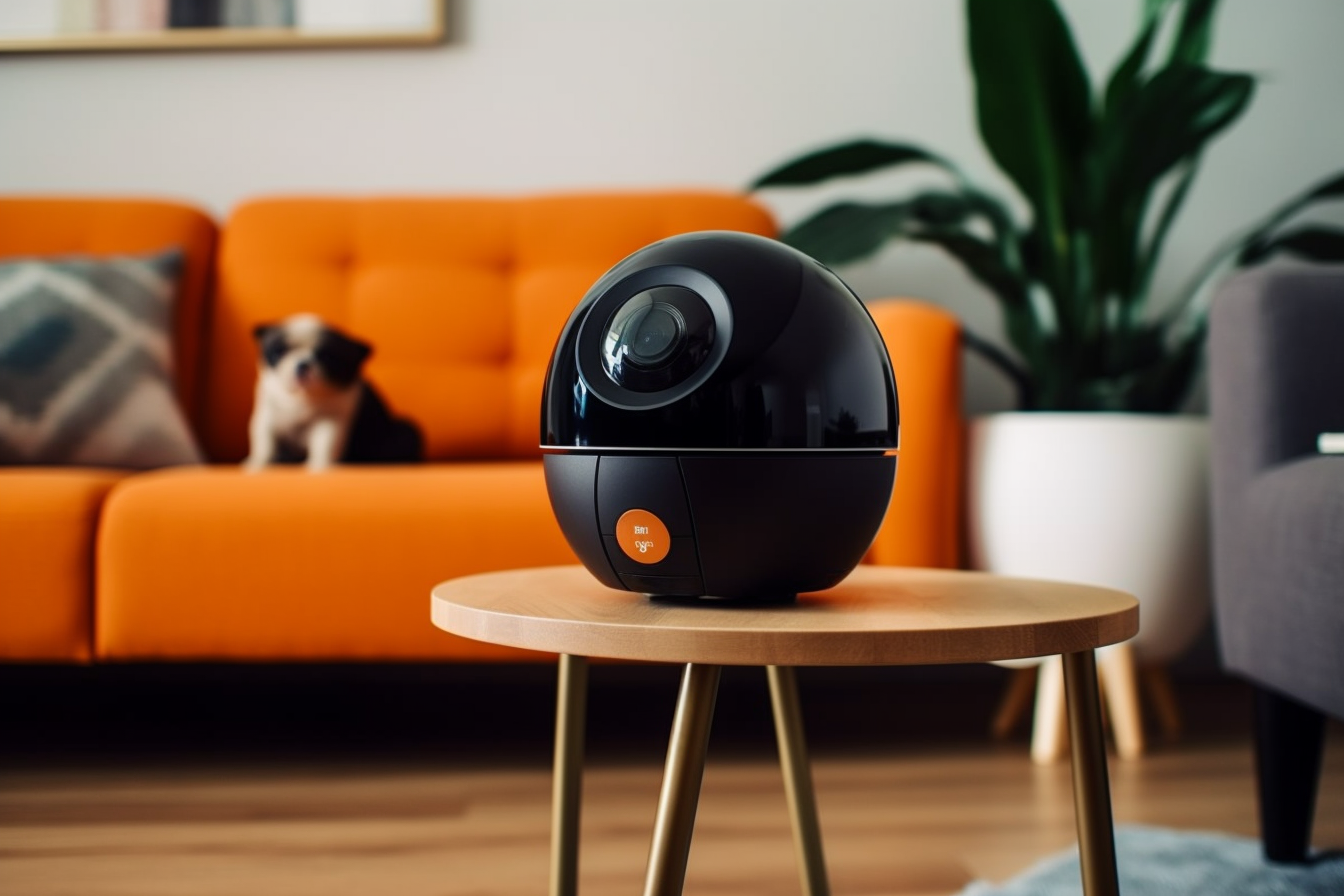 smart home integrated dog cameras